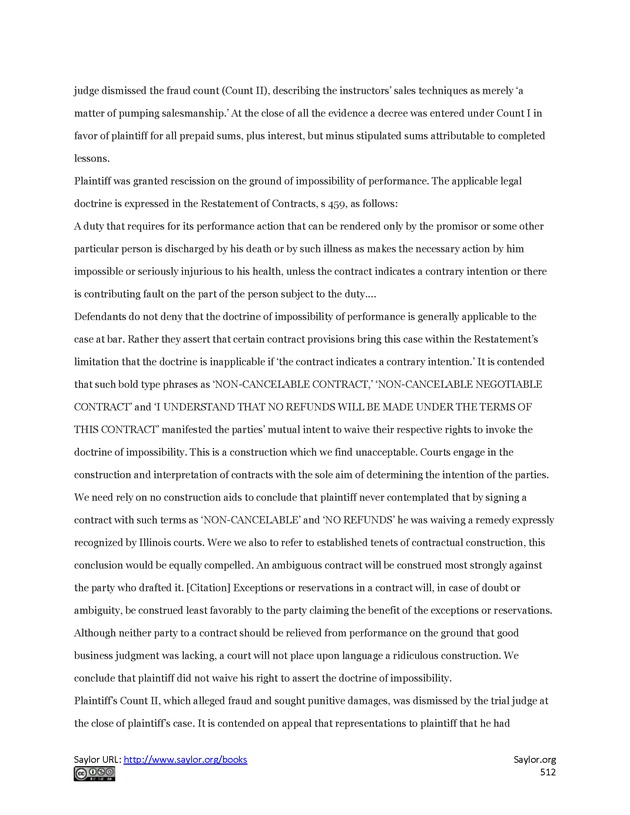 Business Law and the Legal Environment - Page 512